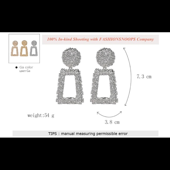 NWOT EARRINGS - Picture 3 of 3